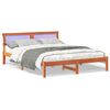 vidaXL Bedframe Wasbruin 150 x 200 cm Massief grenenhout