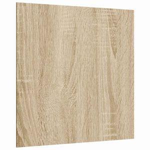 vidaXL Decorpanelen 12 st Sonoma Eiken 30 x 30 x 0,27 cm Bewerkt hout