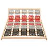 vidaXL Bedframe met 12 latten verstelbaar hoofdeinde100x200 cm