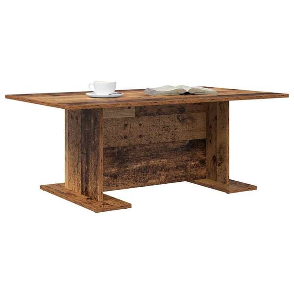 vidaXL Salontafel Oud hout 103,5 x 60 x 40 cm Bewerkt hout