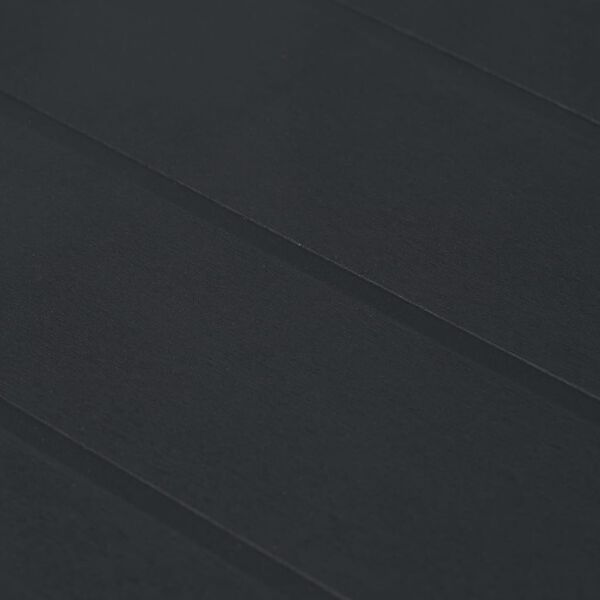 vidaXL Tuintafel 79x79x72 cm rattan-look kunststof antraciet