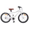 vidaXL Kinderfiets 18 Inch voor 5-7 jaar wit