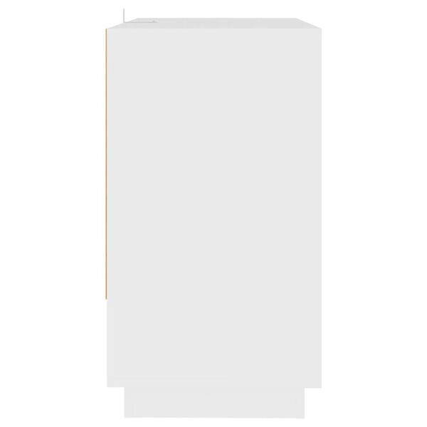 vidaXL Dressoir 70x41x75 cm bewerkt hout wit