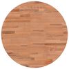 vidaXL Tafelblad rond &Oslash;50x1,5 cm massief beukenhout