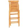 vidaXL Klapstoelen, 4 stuks, 47x63x90 cm, massief teakhout