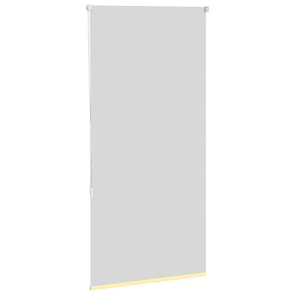 vidaXL Rolgordijn verduisterend 65x150 cm stofbreedte 60,7cm geel