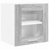 vidaXL Hangkast met opslag Grijs Sonoma 40 x 31 x 40 cm Bewerkt hout