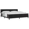 vidaXL Boxspringbed met hoofdeinde Zwart 200 x 200 cm Fluweel
