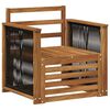vidaXL Buiten Midden Sofa Naturel