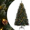 vidaXL Kunstkerstboom met 300 LED's 240 cm