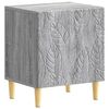 vidaXL Nachtkastje Grijs Sonoma 43 x 34,5 x 50 cm Bewerkt hout