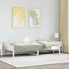 vidaXL Bedframe zonder matras massief grenenhout wit 80x200 cm