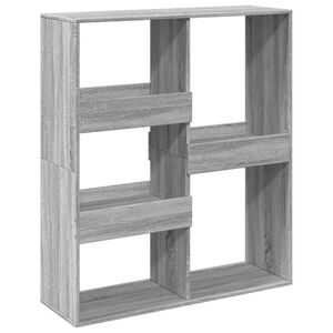 vidaXL kamerscherm 100x33x115 cm bewerkt hout grijs sonoma eikenkleur