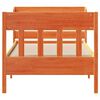 vidaXL Bedframe zonder matras massief grenenhout wasbruin 90x190 cm