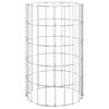 vidaXL Gabion plantenbakken 3 st rond verhoogd Ø30x50 cm staal