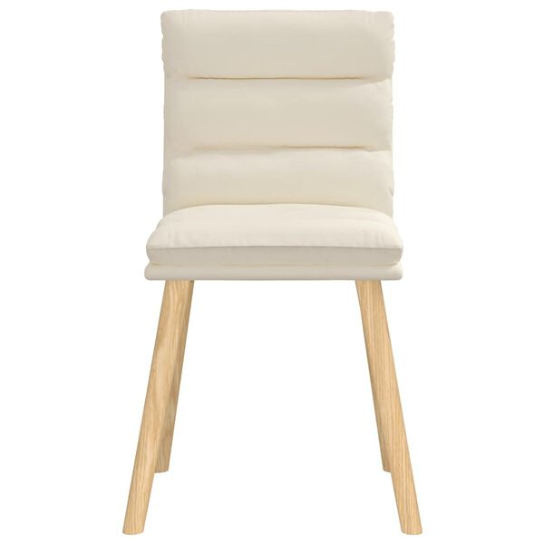 vidaXL Eetkamerstoelen 4 st linnen