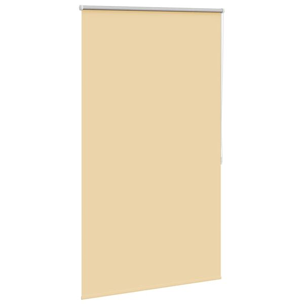 vidaXL Rolgordijn verduisterend 104,4 x 175 cm stofbreedte 100 cm beige