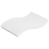 vidaXL Schuimmatras middelzacht 120x200 cm
