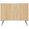 vidaXL Salontafel 102x50x40 cm bewerkt hout sonoma eikenkleurig