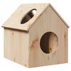 vidaXL Kattenhuis 41x50x50 cm massief grenenhout