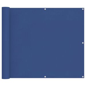 vidaXL Balkon Scherm 90 x 200 cm Oxford Stof Rechthoekig Blauw