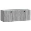 vidaXL Wandbeugel TV-kast Grijs sonoma 78,5 x 31 x 30 cm Bewerkt hout