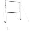 vidaXL Projectiescherm met standaards 90 inch 4:3