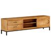 vidaXL Tv-meubel 140x30x40 cm massief mangohout