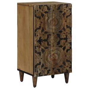 vidaXL Dressoir Bruin 40 x 33 x 75 cm Massief Mango Hout
