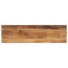 vidaXL Tafelblad rechthoekig 100x40x2,5 cm massief ruw mangohout