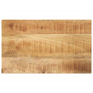 vidaXL Tafelblad rechthoekig 40x20x3,8 cm massief ruw mangohout