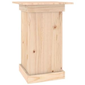 vidaXL Bloemenstandaard 40x40x60 cm massief grenenhout