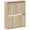 vidaXL Wandgemonteerde Schoenkast ZWOLLE 71 x 17 x 86 cm Bewerkt hout