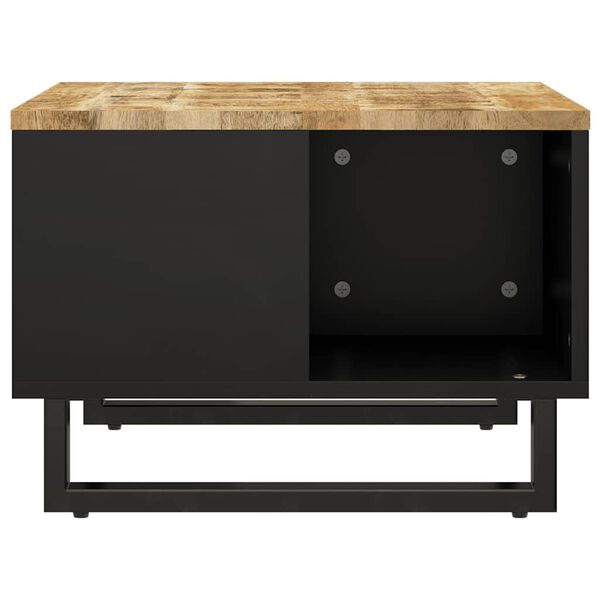 vidaXL Salontafel 60x50x35 cm massief mangohout