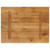 vidaXL Tafelblad rechthoekig 80x50x2,5 cm massief mangohout