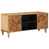 vidaXL Opslagkasten Bruin 105 x 33,5 x 46 cm Massief Mango Hout