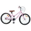 vidaXL Kinderfiets 18 Inch voor 5-7 jaar oud Lichtroze