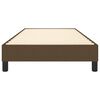 vidaXL Boxspring bed 80x200 cm stof donkerbruin