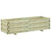 vidaXL Plantenbak verhoogd rechthoekig 120x40x30 cm hout