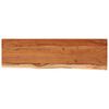 vidaXL Tafelblad rechthoekig natuurlijke rand 120x40x2,5 cm acaciahout
