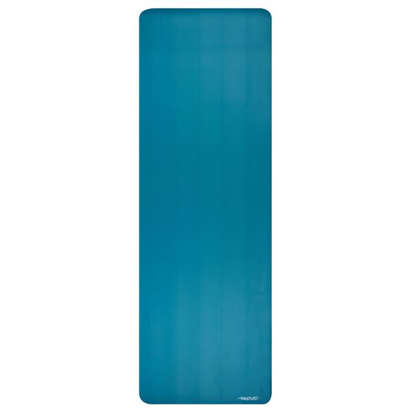 Avento Fitness-/yogamat NBR-schuim blauw