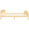 vidaXL Bedframe met 4 lades massief grenenhout 160x200 cm