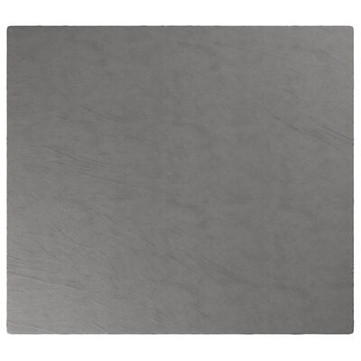 vidaXL Verzwaringsdeken met hoes 200x230 cm 13 kg stof grijs