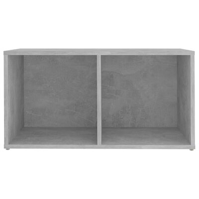 vidaXL Tv-meubel 72x35x36,5 cm bewerkt hout betongrijs