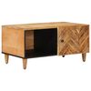 vidaXL Salontafel Bruin 80 x 50 x 40 cm Massief Mango Hout