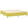 vidaXL Bedframe zonder matras 160x200 cm stof groen