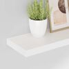 vidaXL Wandschappen zwevend 2 st 60x23,5x3,8 cm MDF hoogglans wit