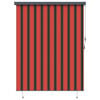 vidaXL Rolgordijn Oranje en Bruin 200 x 250 cm Stof en Aluminium