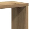 vidaXL Wandschappen kubus 2st 30x15x30cm bewerkt hout artisanaal eiken