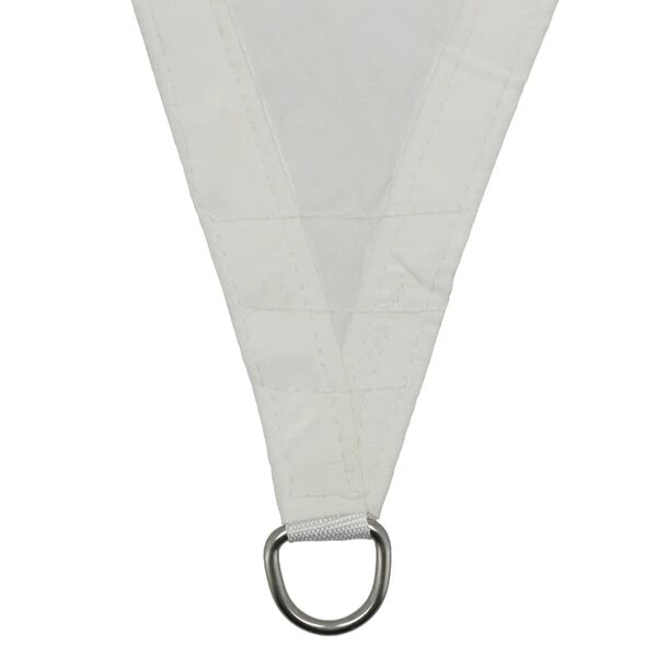 Livin'outdoor Schaduwdoek Como vierkant 5x5 m polyester wit